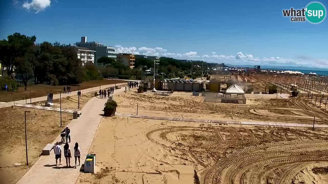 Bibione Webcam Lido del Sole | Bibione spiaggia