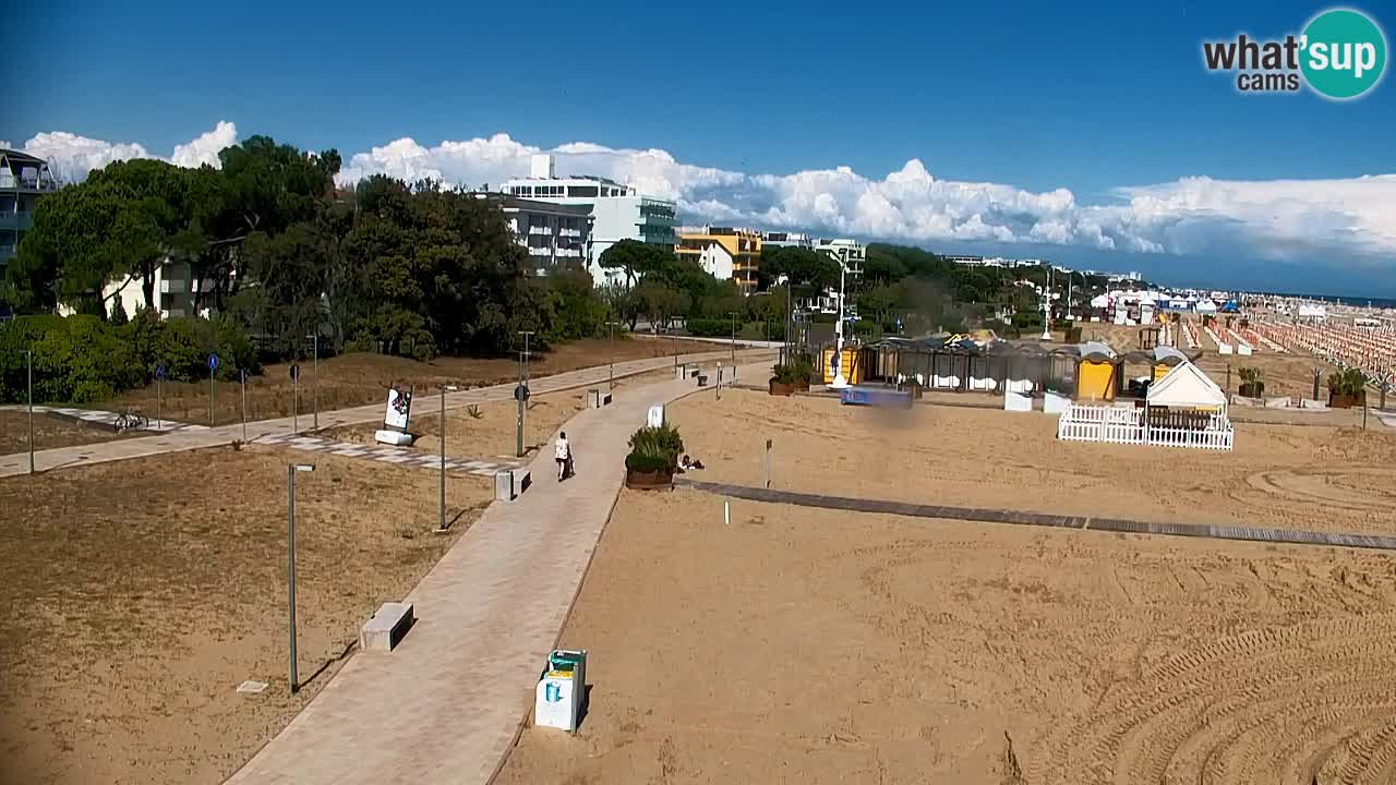 Kamera Bibione plaža Lido del Sole | Italija