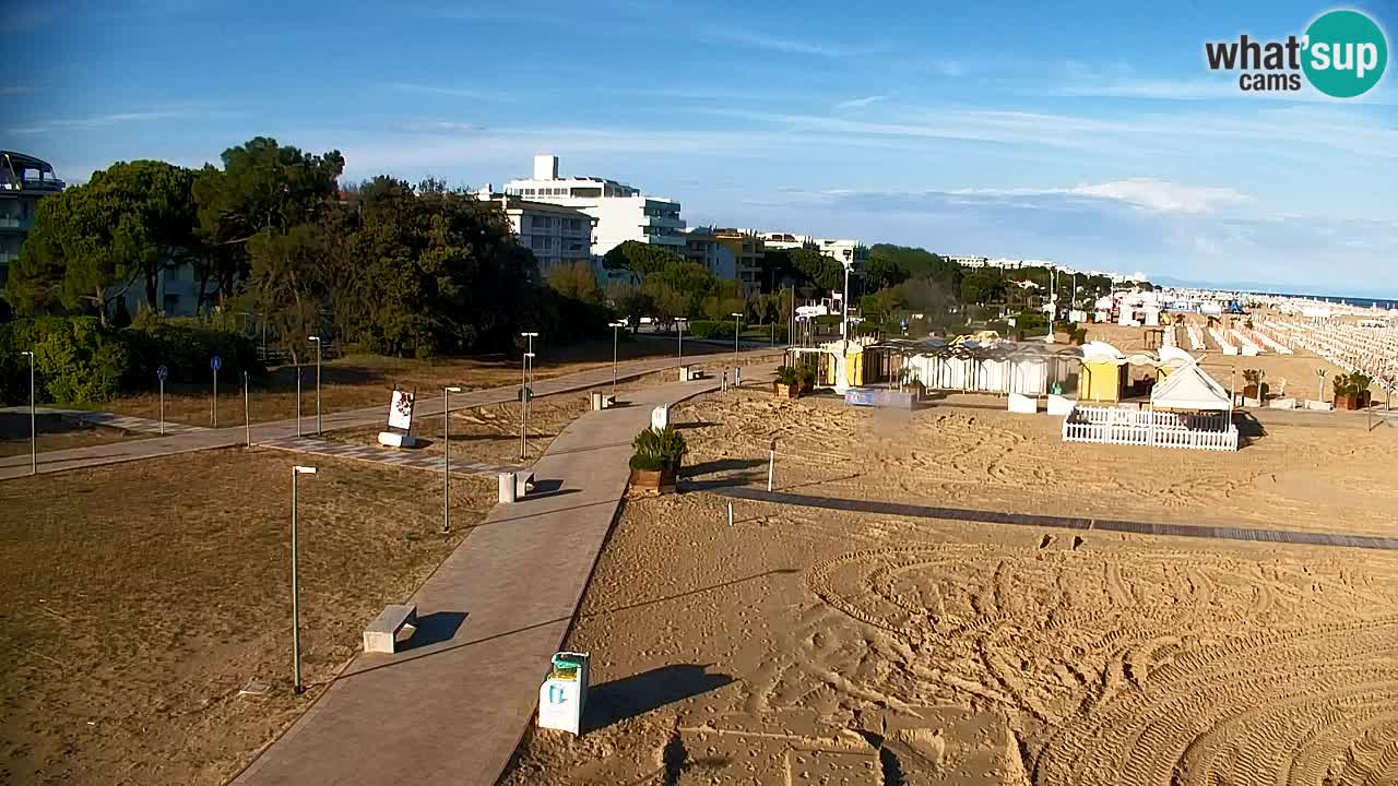 Bibione Webcam Lido del Sole | Bibione spiaggia