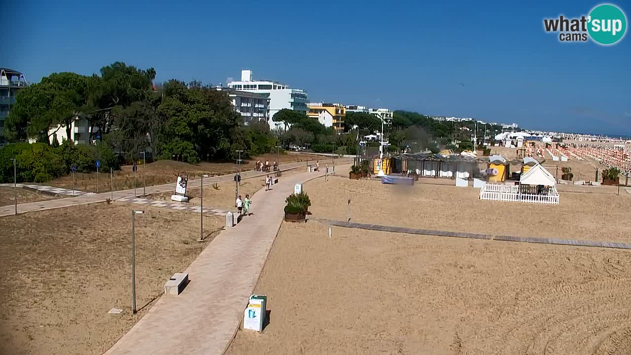 Kamera Bibione plaža Lido del Sole | Italija