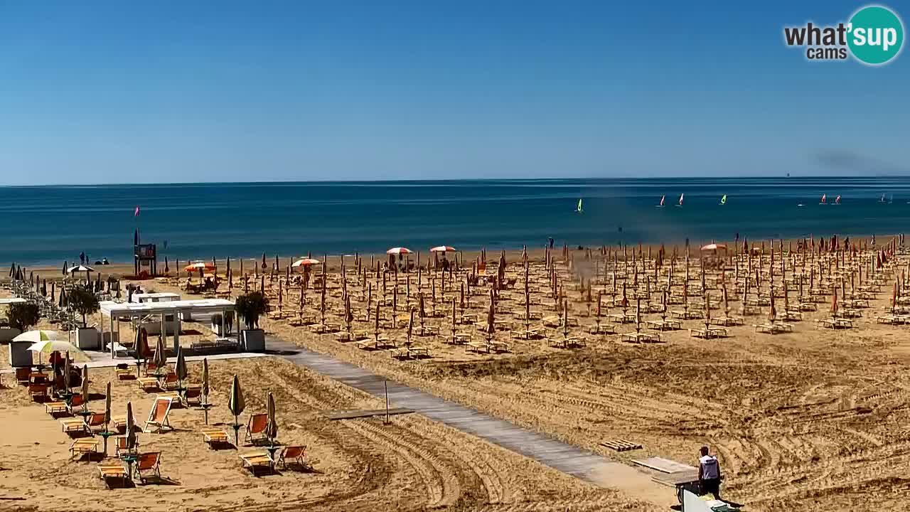 Bibione Webcam Lido del Sole | Bibione spiaggia