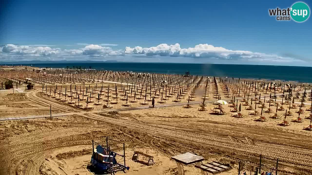 Webcam Bibione Lido del Sole | Bibione strand | Italien