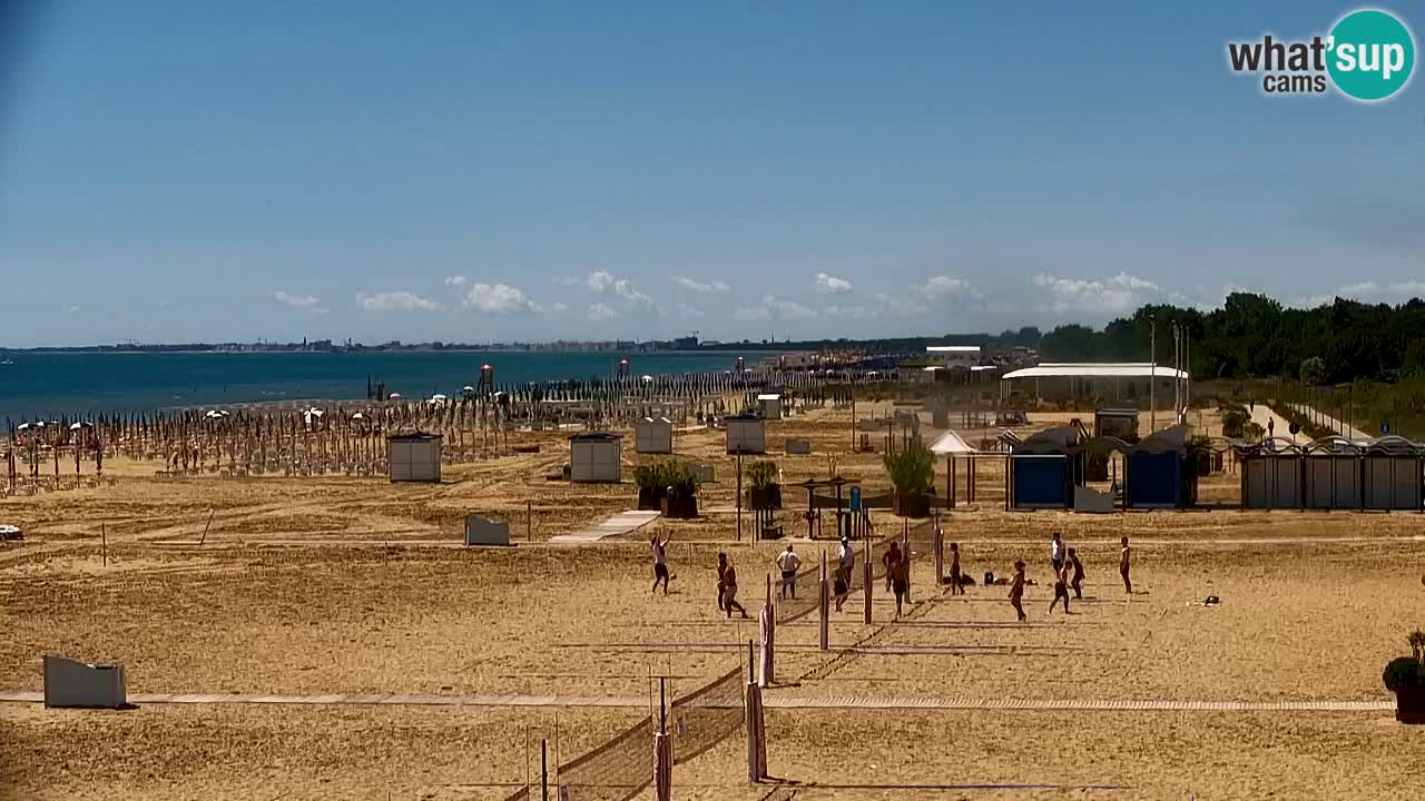 Kamera Bibione plaža Lido del Sole | Italija