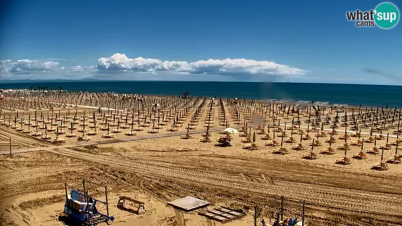 Webcam Bibione Lido del Sole | Bibione strand | Italien