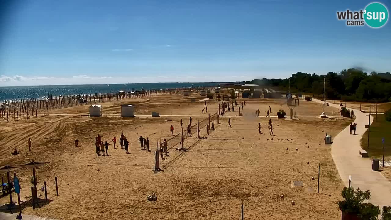 Kamera Bibione plaža Lido del Sole | Italija