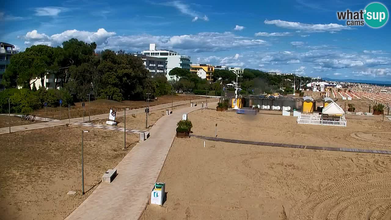 Kamera Bibione plaža Lido del Sole | Italija