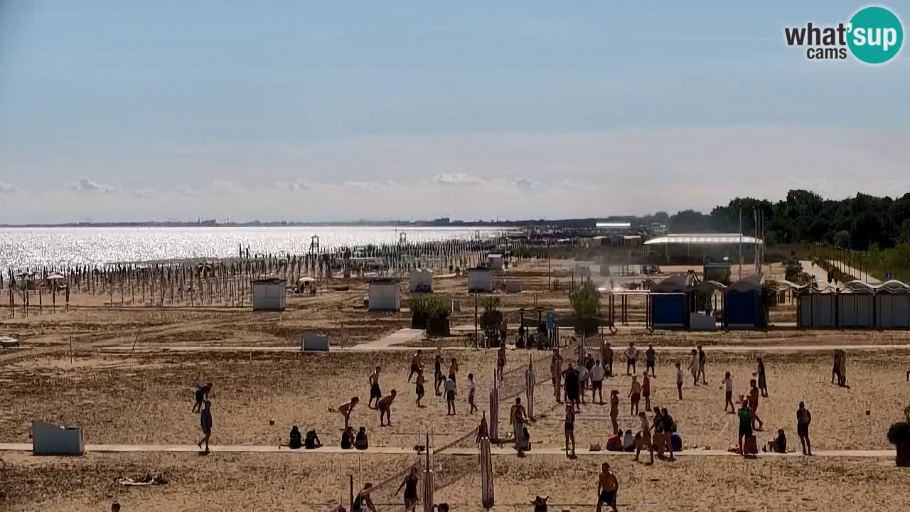 Kamera Bibione plaža Lido del Sole | Italija