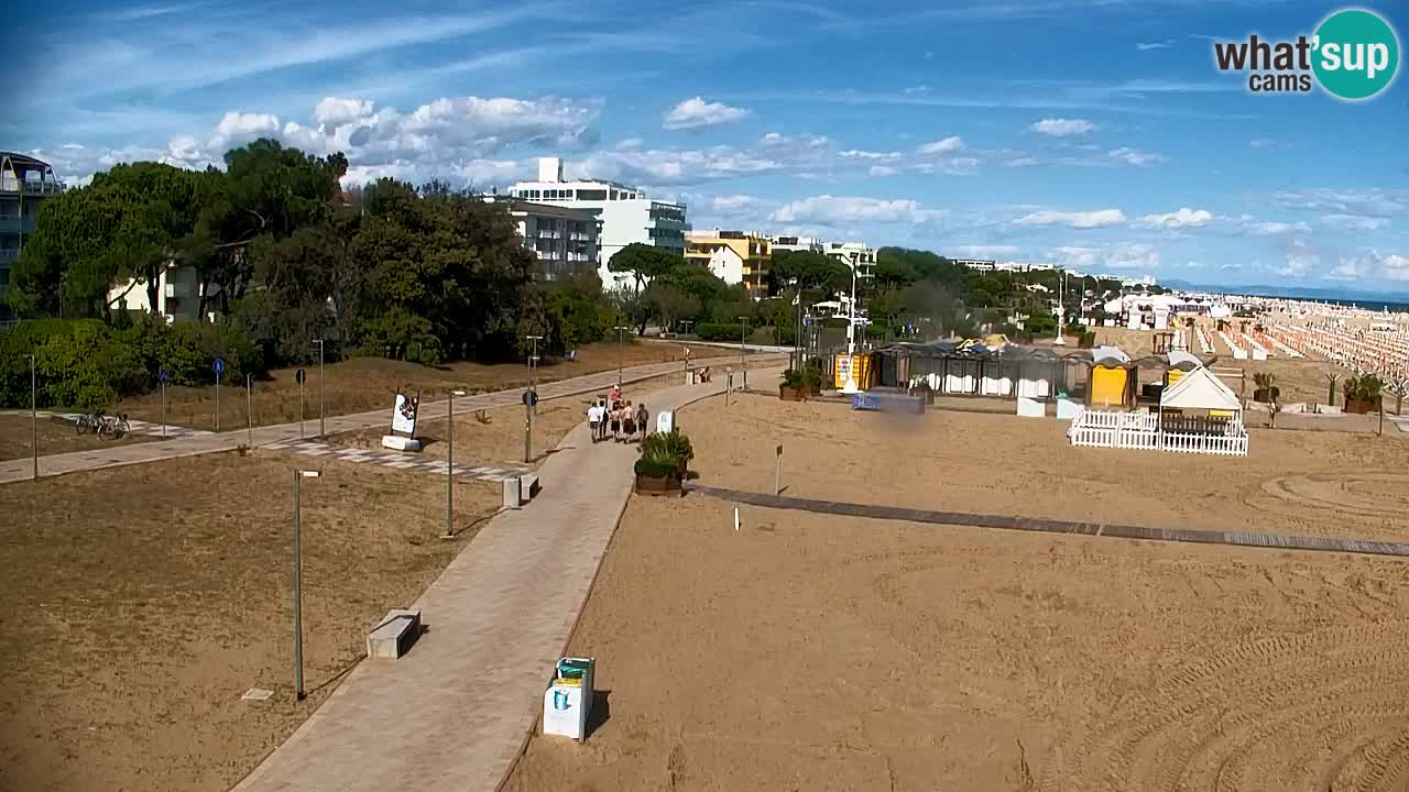 Kamera Bibione plaža Lido del Sole | Italija