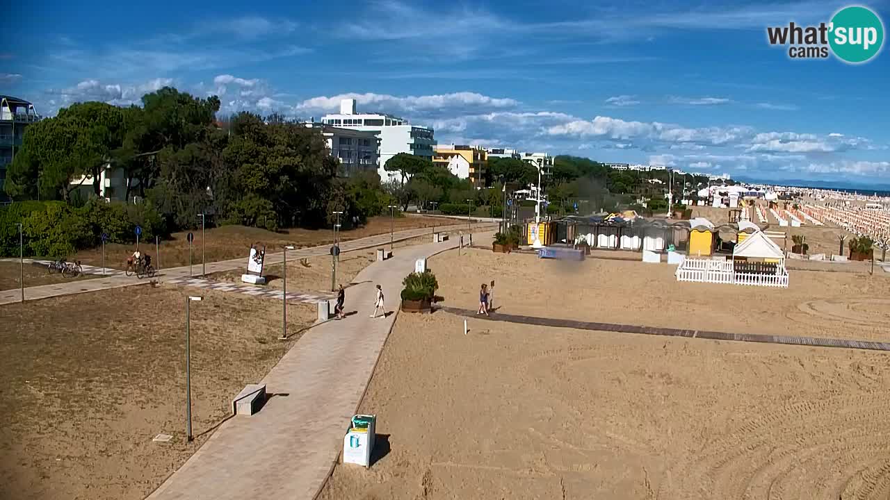 Webcam Bibione Lido del Sole | Bibione strand | Italien