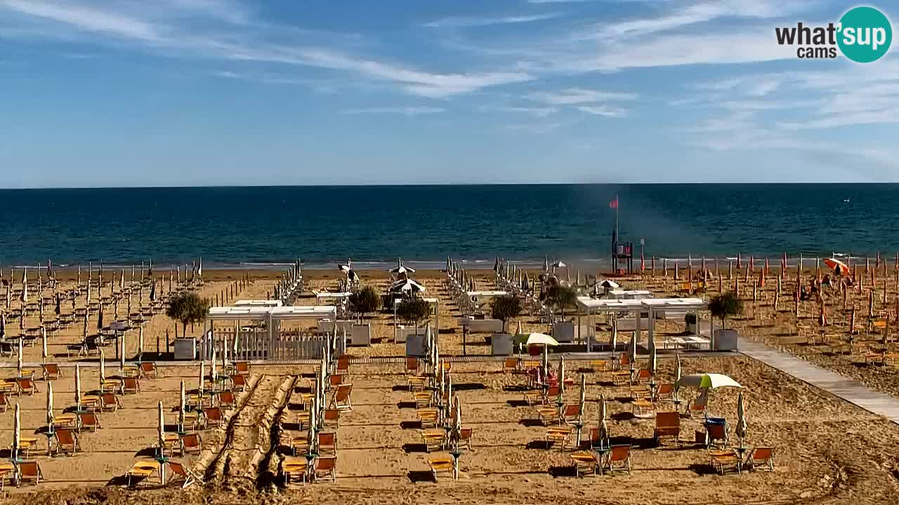 Webcam Bibione Lido del Sole | Bibione strand | Italien