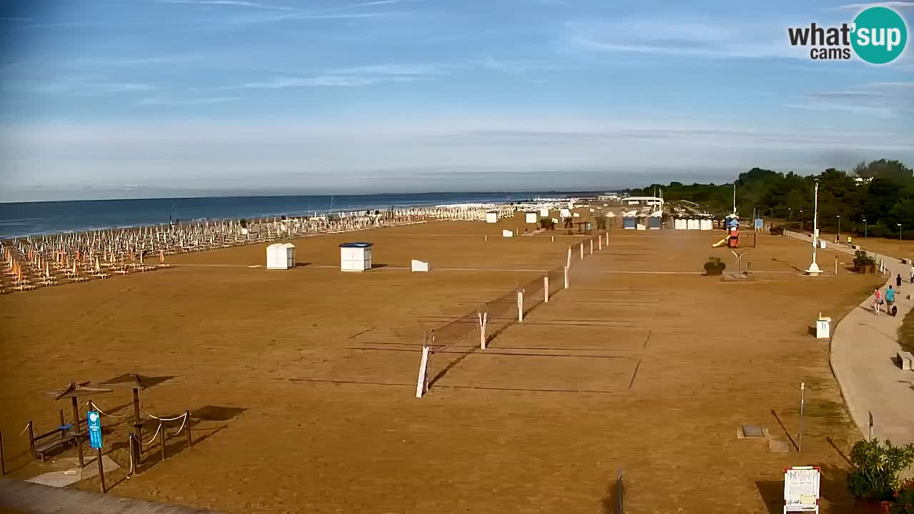 Kamera Bibione plaža Lido del Sole | Italija