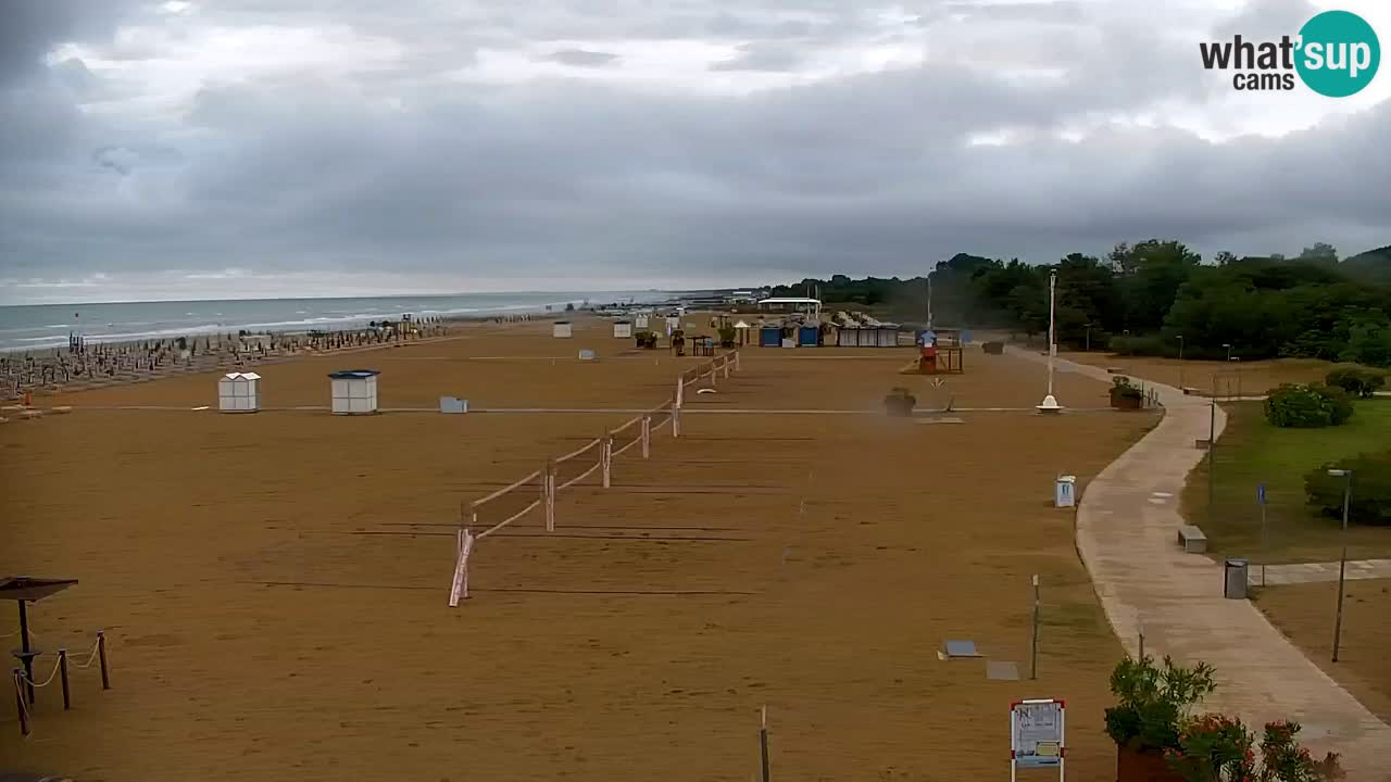 Kamera Bibione plaža Lido del Sole | Italija