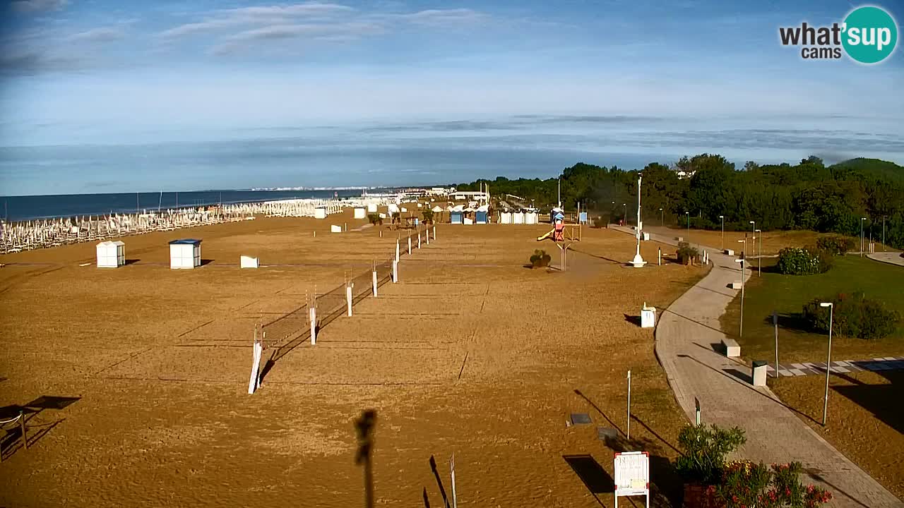 Kamera Bibione plaža Lido del Sole | Italija