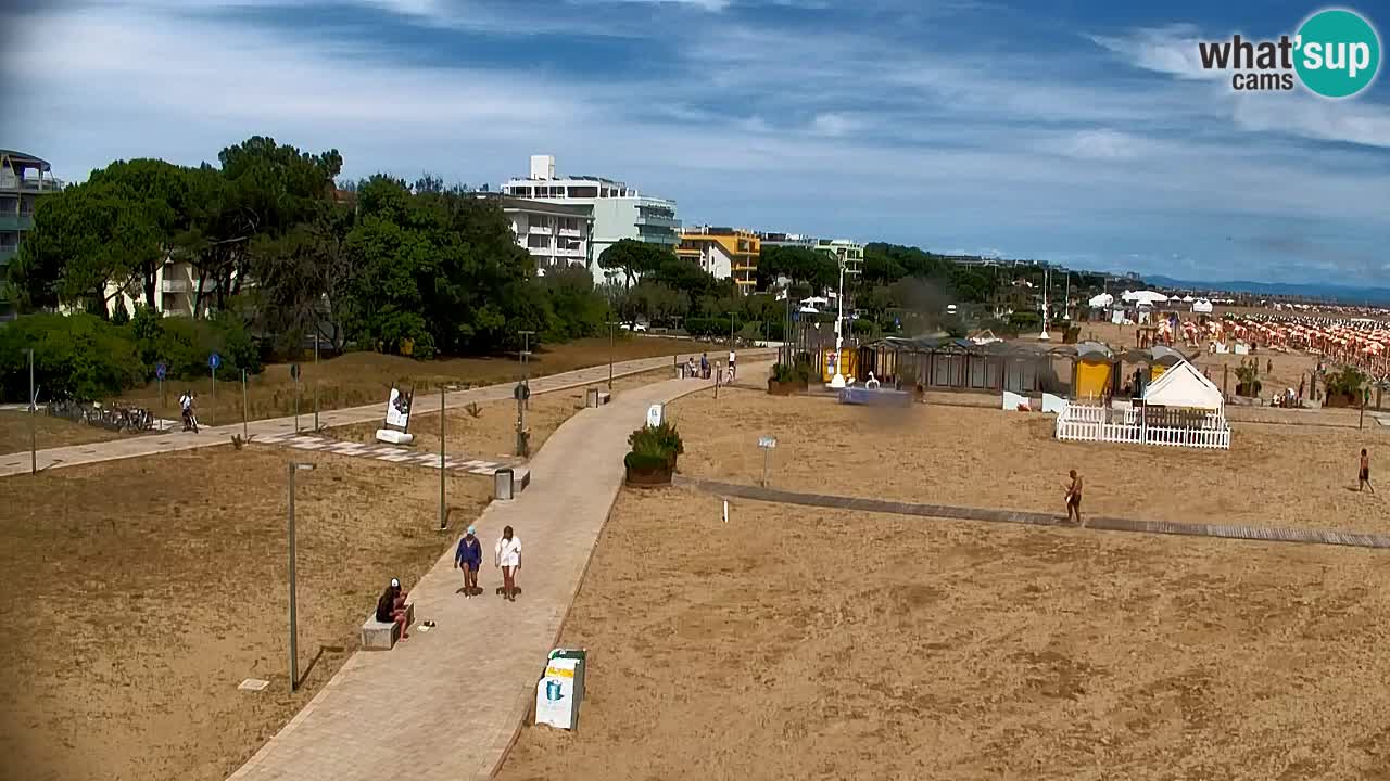 Webcam Bibione Lido del Sole | Bibione strand | Italien