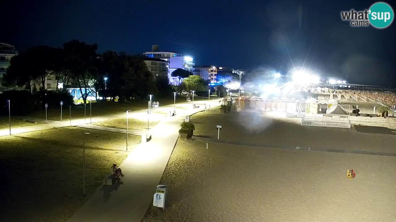 Kamera Bibione plaža Lido del Sole | Italija