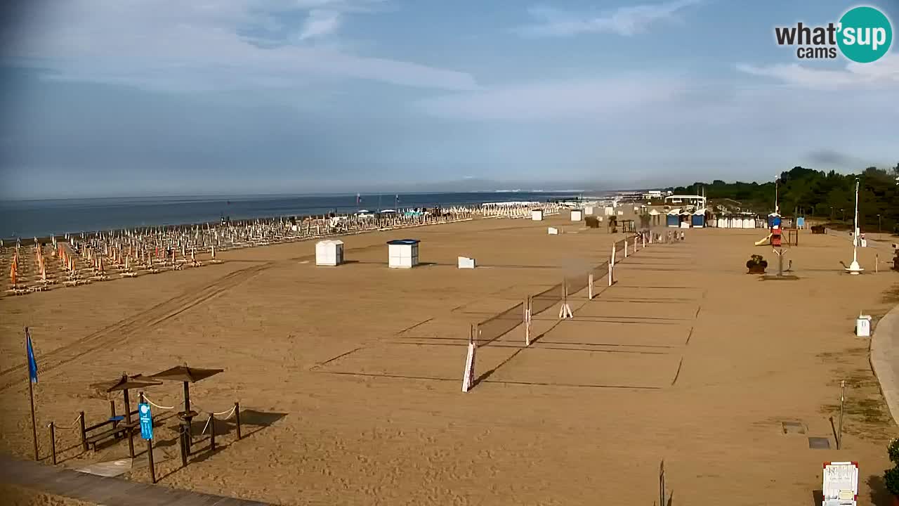 Kamera Bibione plaža Lido del Sole | Italija