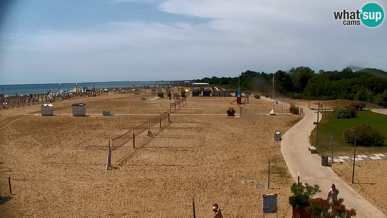 Kamera Bibione plaža Lido del Sole | Italija