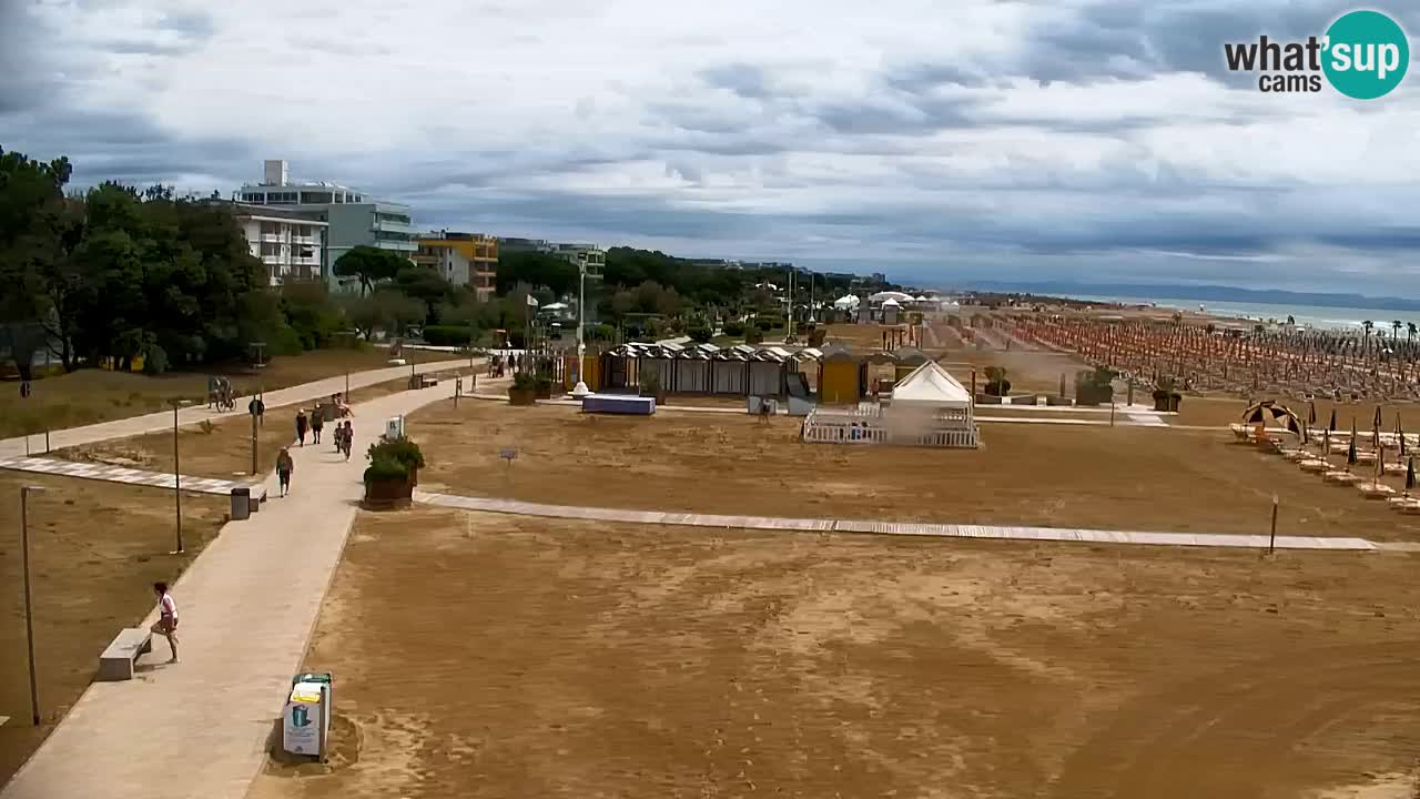 Webcam Bibione Lido del Sole | Bibione strand | Italien