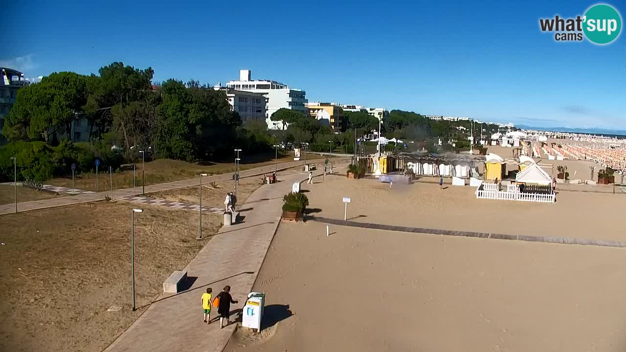 Webcam Lido del Sole | Bibione beach | Italy