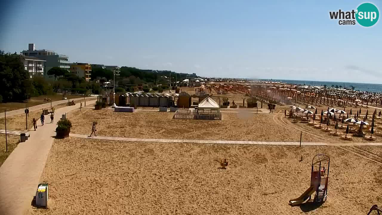 Webcam Lido del Sole | Bibione beach | Italy