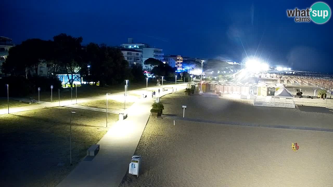 Webcam Bibione Lido del Sole | Bibione strand | Italien