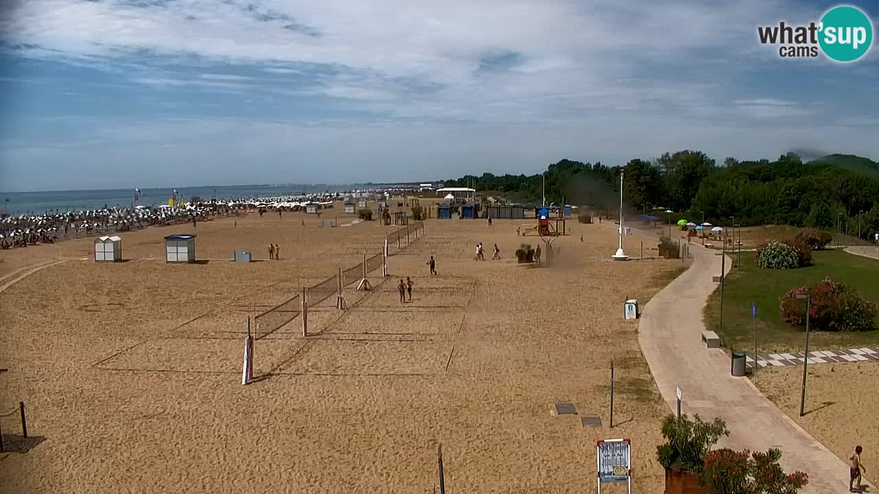 Webcam Bibione Lido del Sole | Bibione strand | Italien