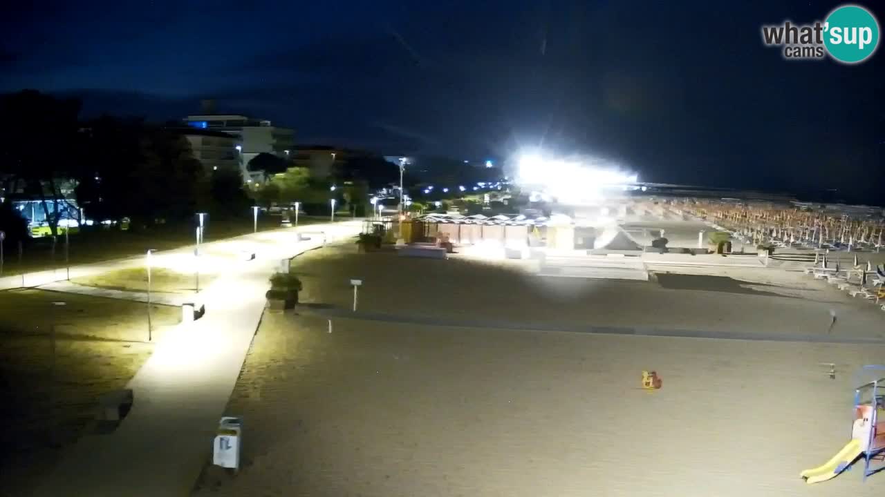 Kamera Bibione plaža Lido del Sole | Italija