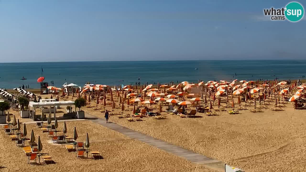 Webcam Lido del Sole | Bibione beach | Italy