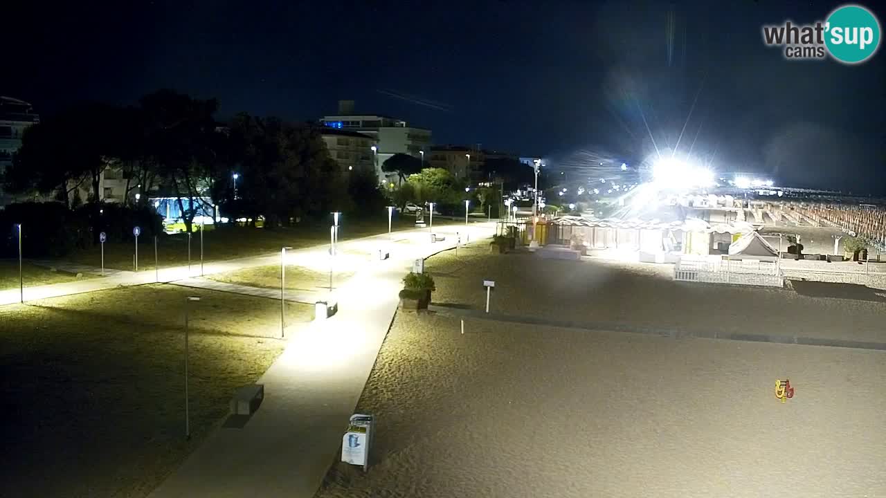 Kamera Bibione plaža Lido del Sole | Italija