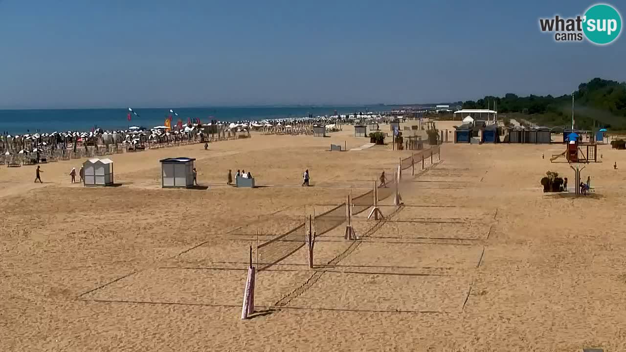 Webcam Bibione Lido del Sole | Bibione strand | Italien