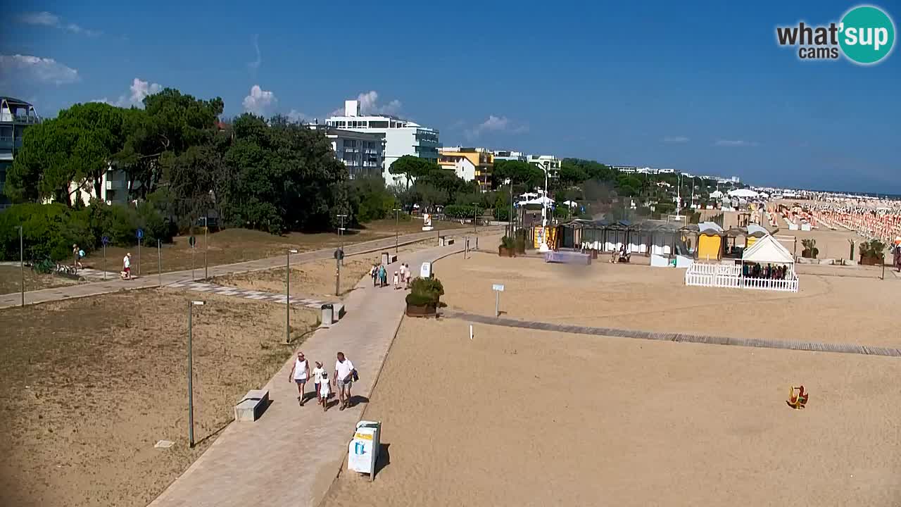 Kamera Bibione plaža Lido del Sole | Italija