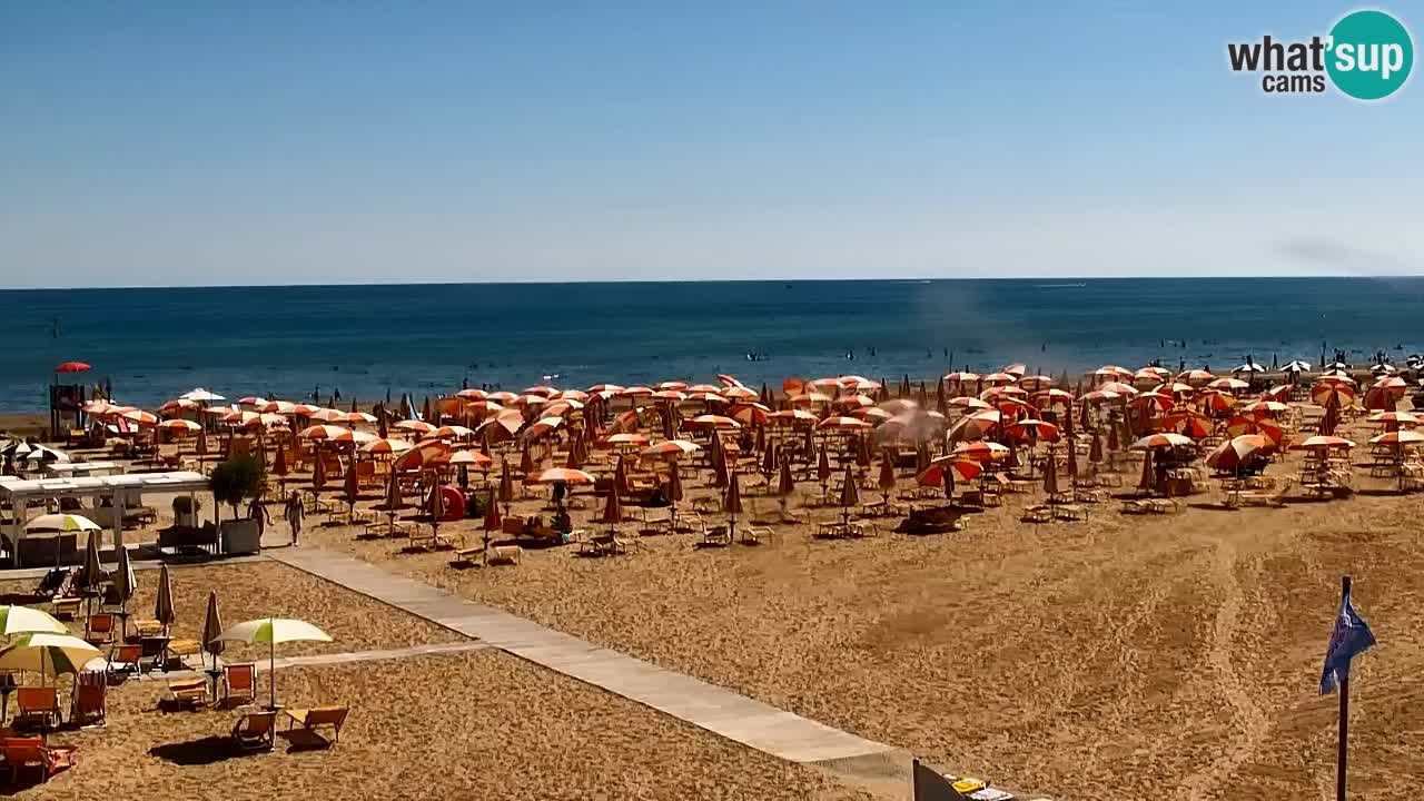 Webcam Lido del Sole | Bibione beach | Italy