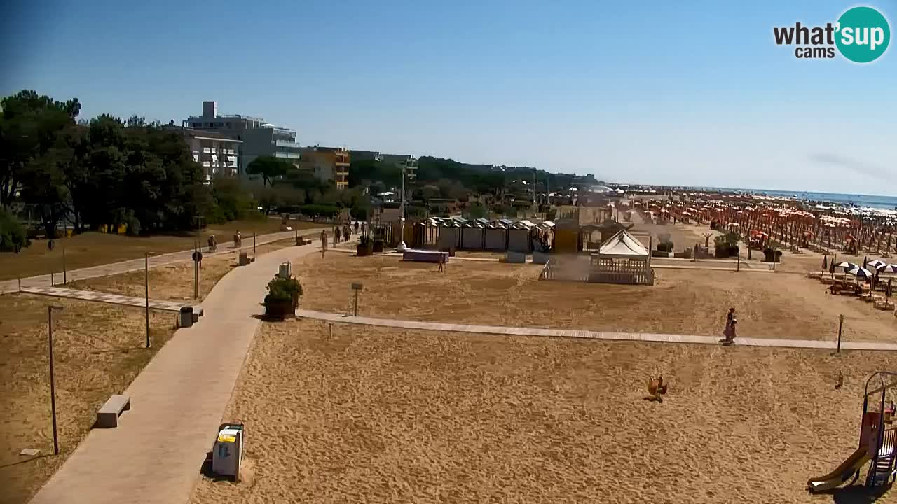 Webcam Lido del Sole | Bibione beach | Italy