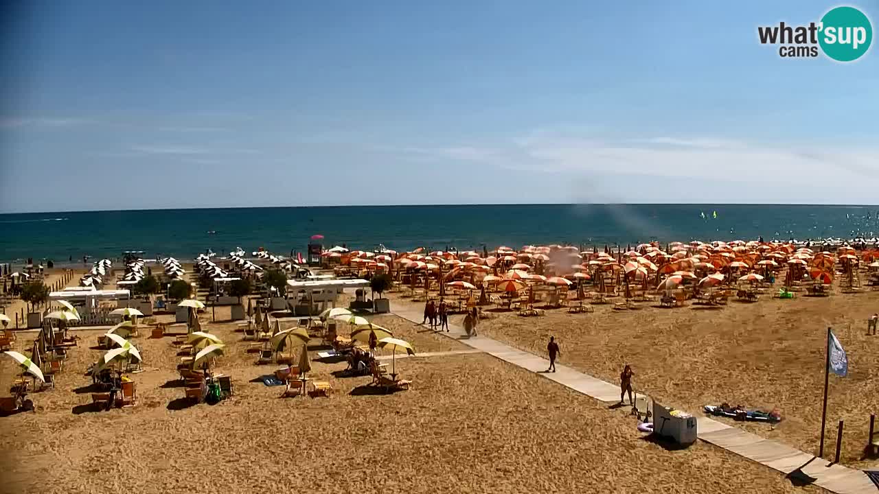 Bibione Webcam Lido del Sole | Bibione spiaggia