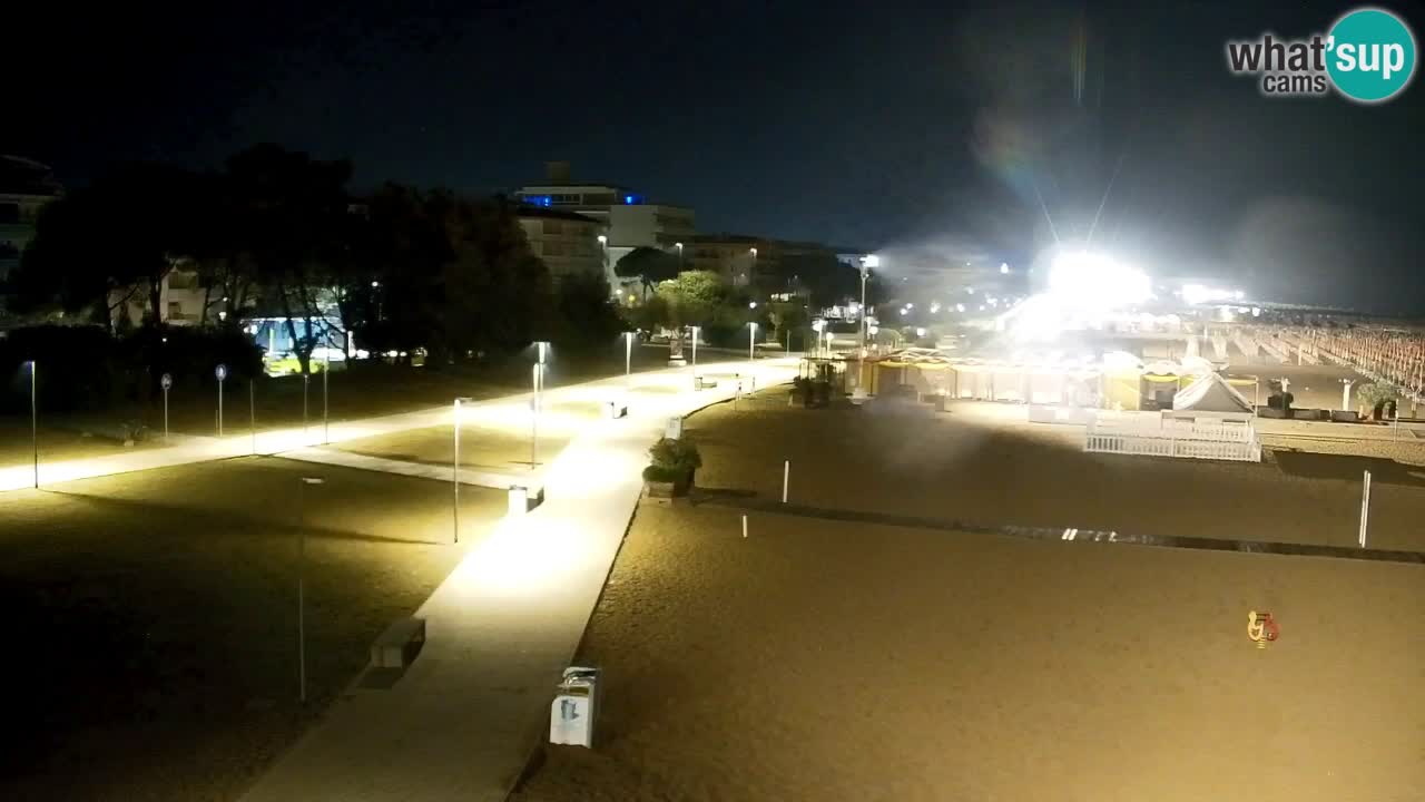 Kamera Bibione plaža Lido del Sole | Italija