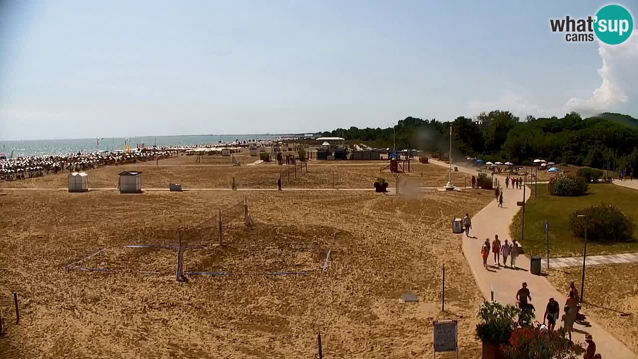 Webcam Bibione Lido del Sole | Bibione strand | Italien