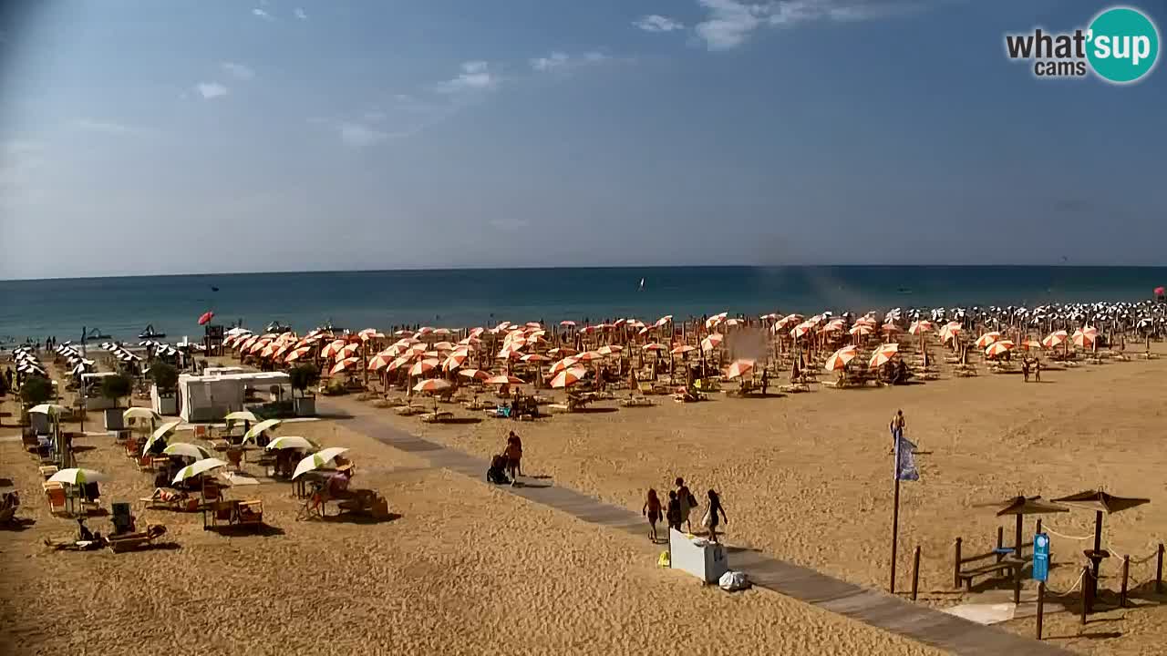 Bibione Webcam Lido del Sole | Bibione spiaggia