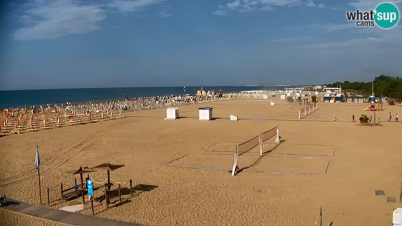 Kamera Bibione plaža Lido del Sole | Italija