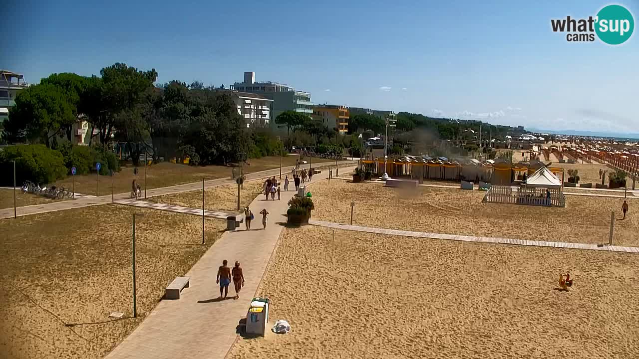 Bibione Webcam Lido del Sole | Bibione spiaggia