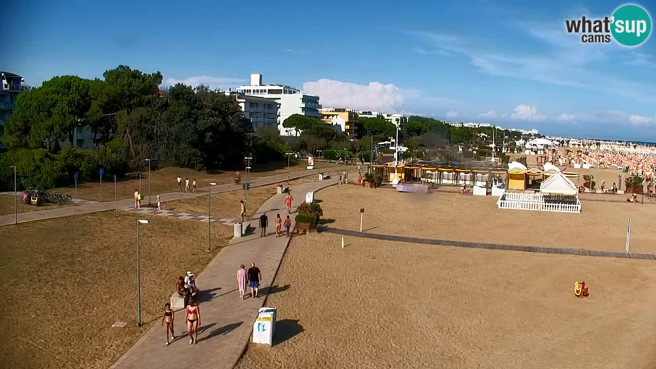 Kamera Bibione plaža Lido del Sole | Italija