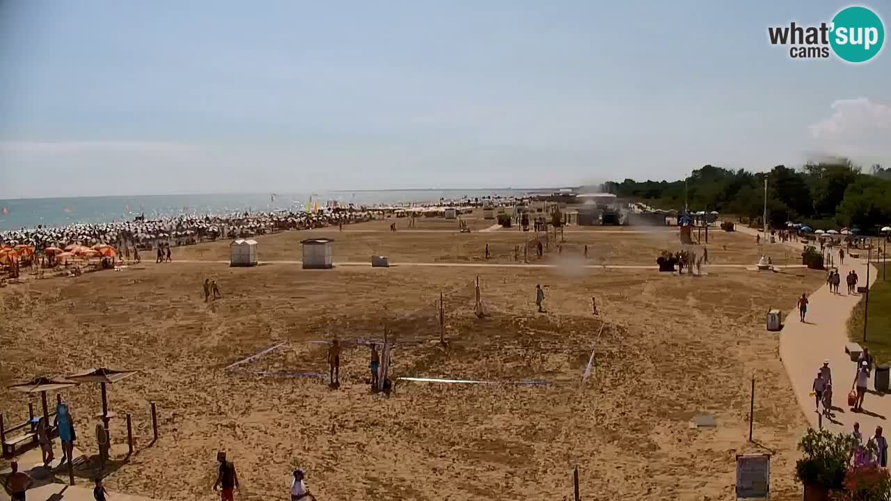 Kamera Bibione plaža Lido del Sole | Italija