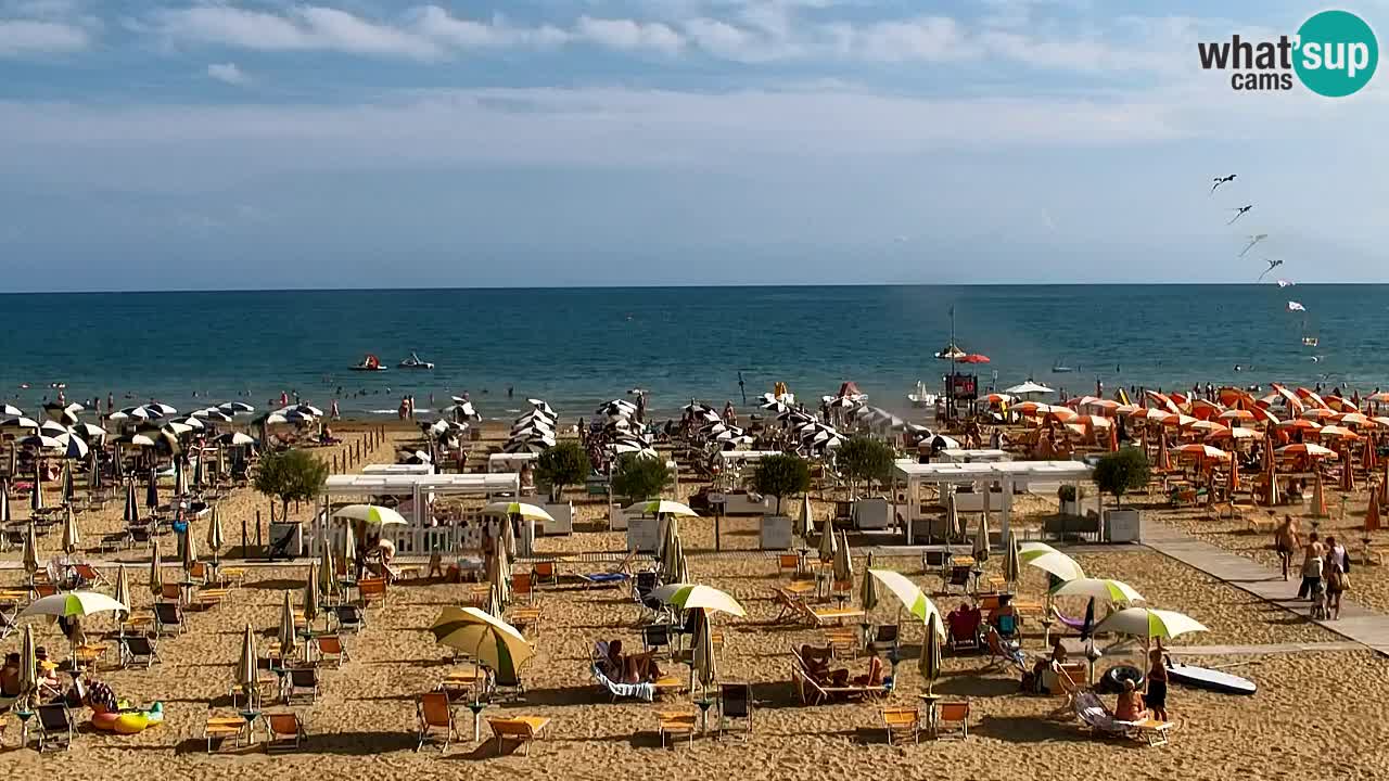 Livecam Bibione Lido del Sole | Plage Bibione | Italie