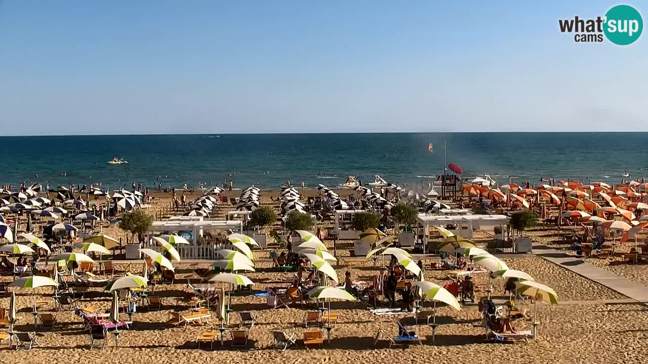 Webcam Lido del Sole | Bibione beach | Italy