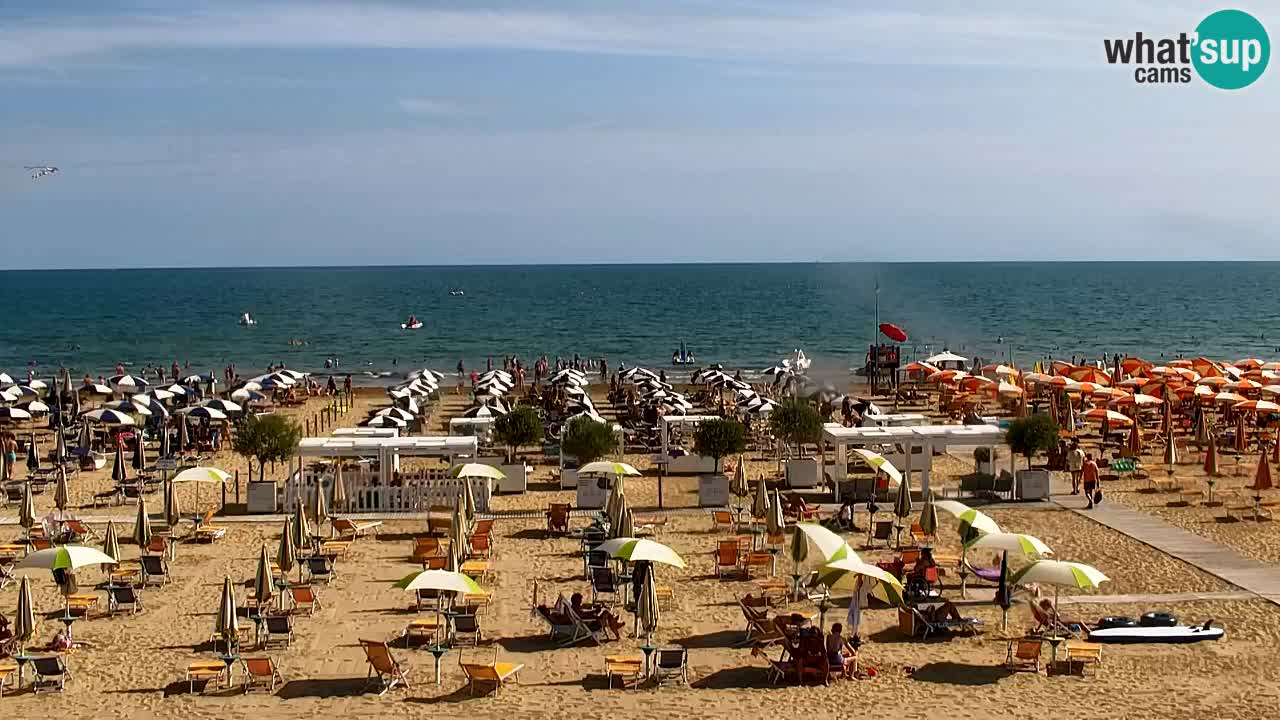 Webcam Bibione Lido del Sole | Bibione strand | Italien