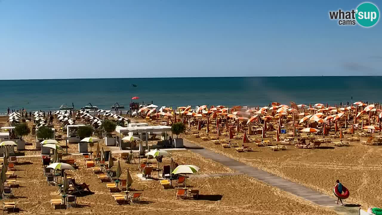 Webcam Lido del Sole | Bibione beach | Italy