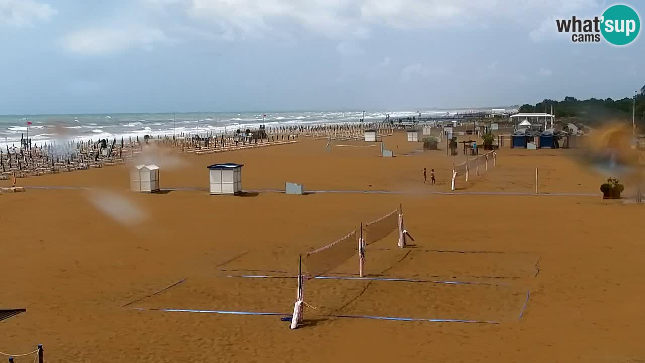 Webcam Bibione Lido del Sole | Bibione strand | Italien