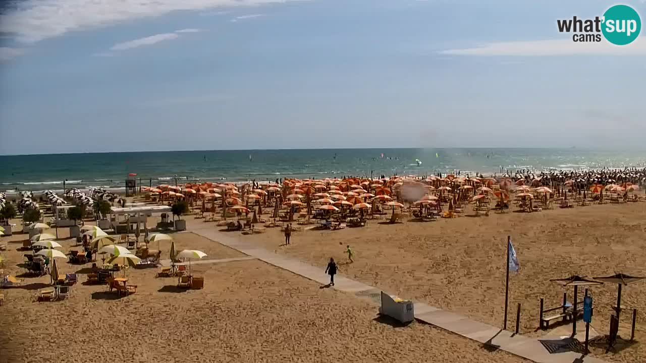 Webcam Lido del Sole | Bibione beach | Italy