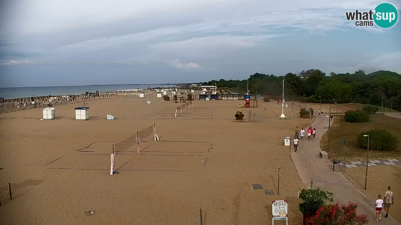 Webcam Bibione Lido del Sole | Bibione strand | Italien