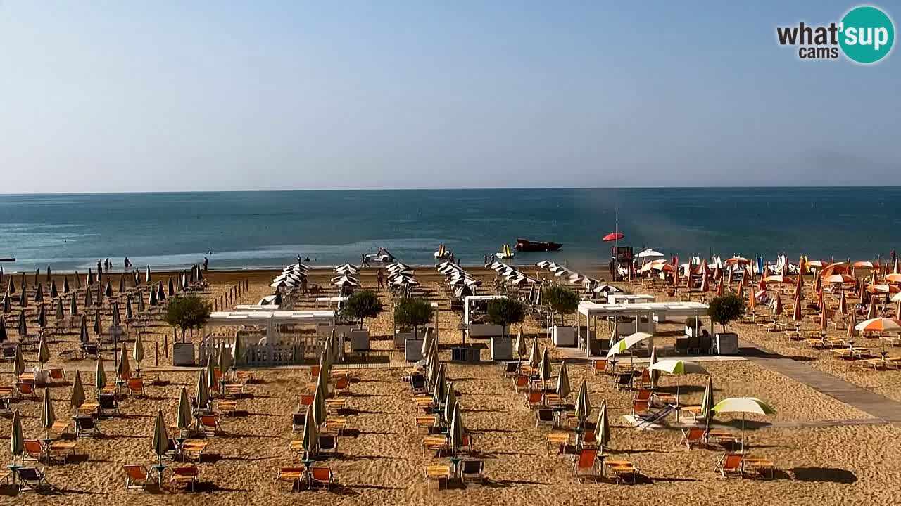 Kamera Bibione plaža Lido del Sole | Italija