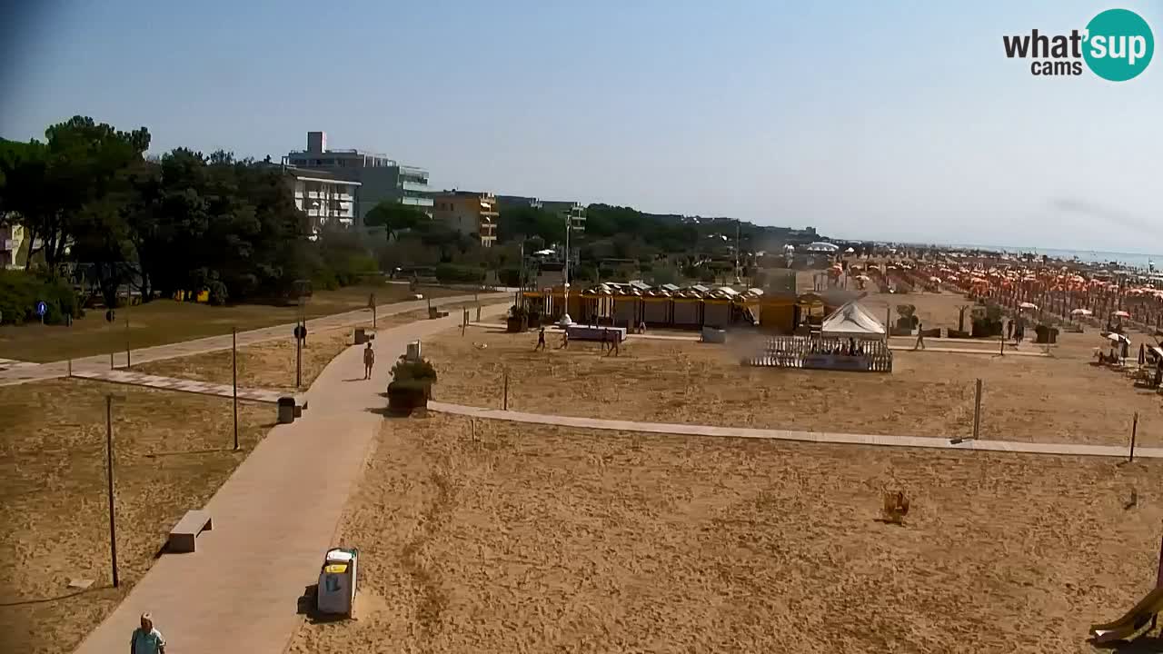 Webcam Bibione Lido del Sole | Bibione strand | Italien